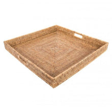 Load image into Gallery viewer, Wythe Rattan Tray