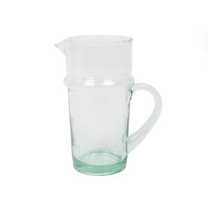 Moroccan Glass Pitcher
